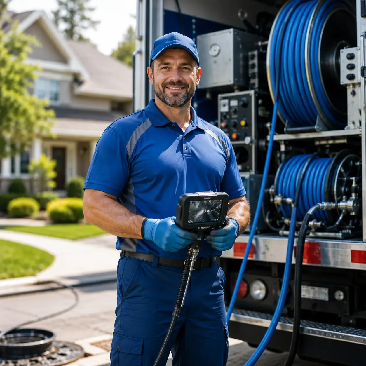 Local outdoor drain cleaning specialists in Dime Box, TX